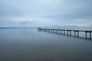 Steg am Chiemsee, Bayern