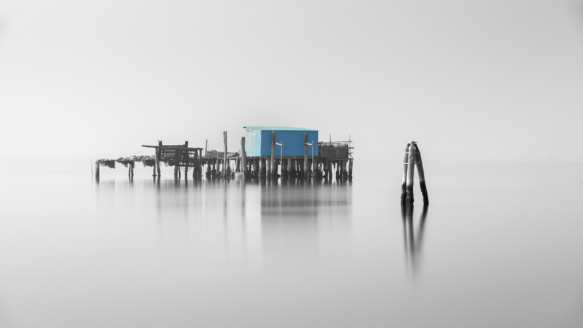 Fischerhäuser in Venedig Fischerhäuser in Venedig