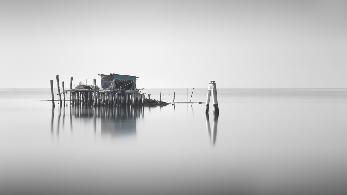 Fischerhäuser in Venedig Fischerhäuser in Venedig